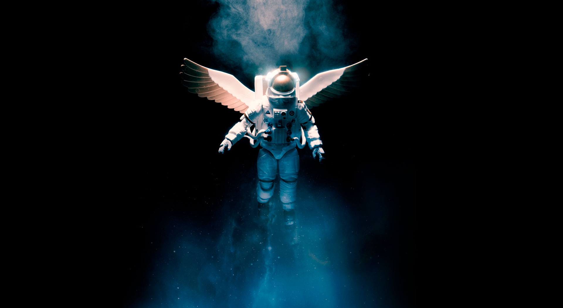 Astronaut with Wings